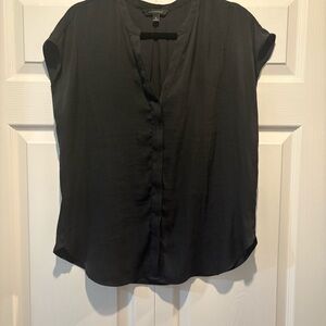 Banana Republic Black Women's blouse Top business casual basic classic size M